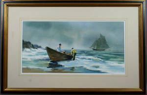 Donald Mosher, "Fisherman in Dory"