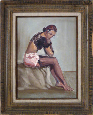 Emile Gruppe, Figure Sketch